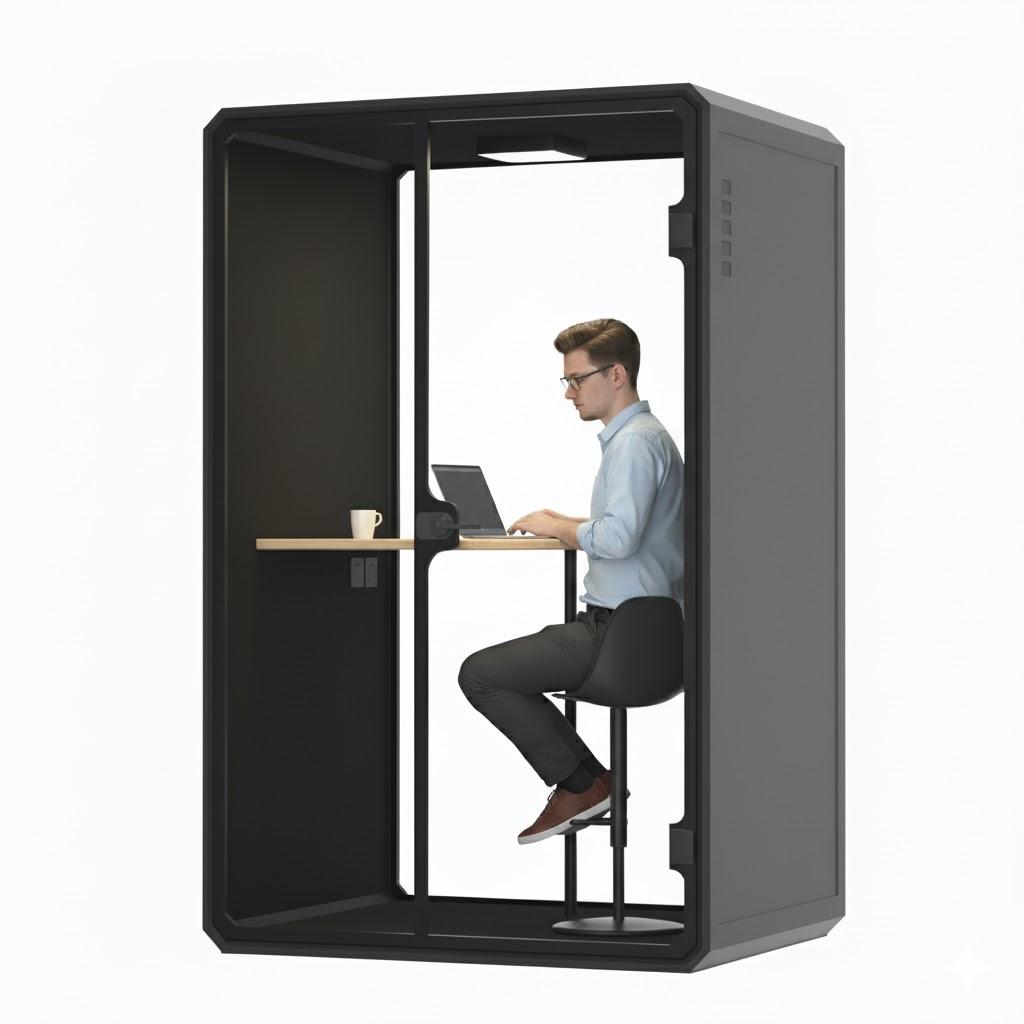 Silent Working Pod 1 Person Large
